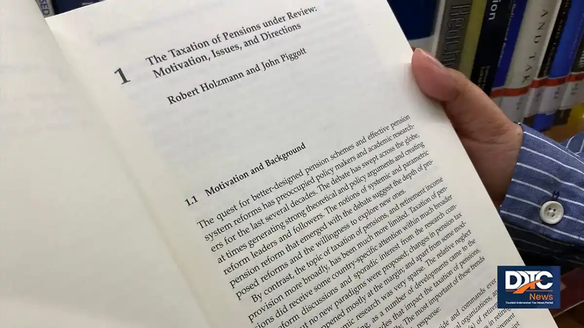 Buku The Taxation of Pensions Bahas Kebijakan Pajak Pensiun