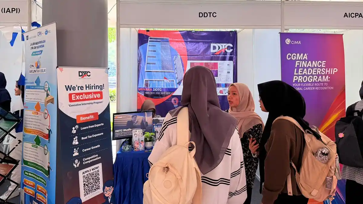 DDTC Hadir di Job & Certification Fair FEB UI, Peserta Antusias