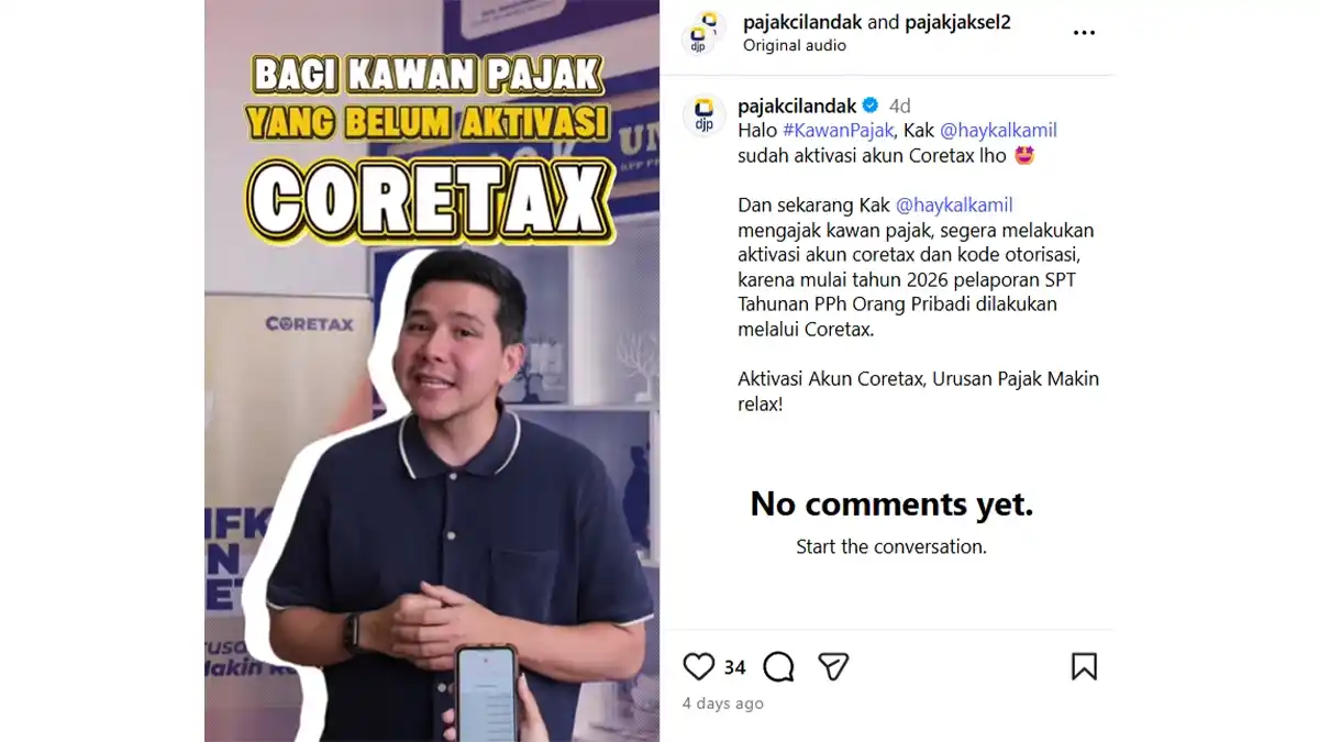 Haykal Kamil Urges Taxpayers to Activate Coretax Account