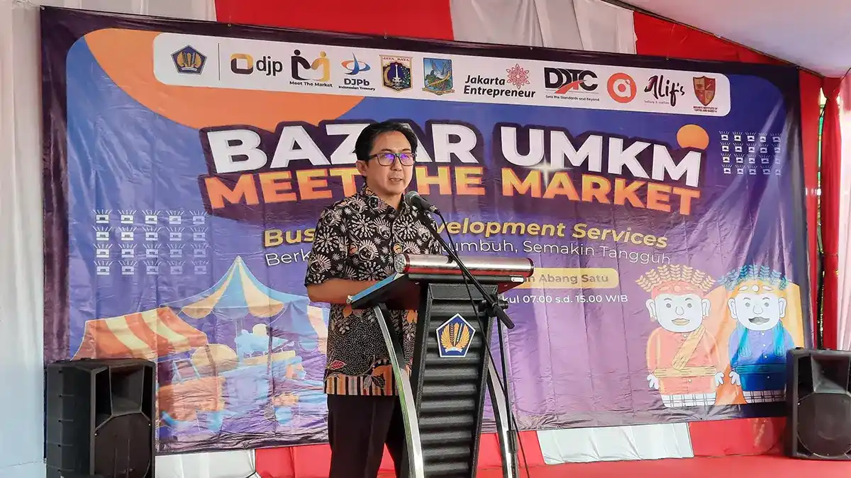 DJP Jakarta Pusat Tutup Meet the Market, Dorong 21 UMKM