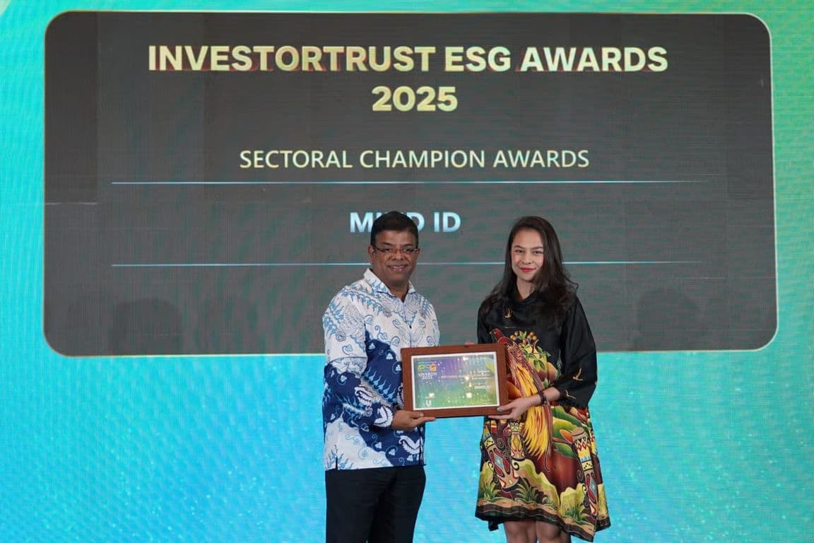 MIND ID Raih ESG Award untuk Operasional Berkelanjutan