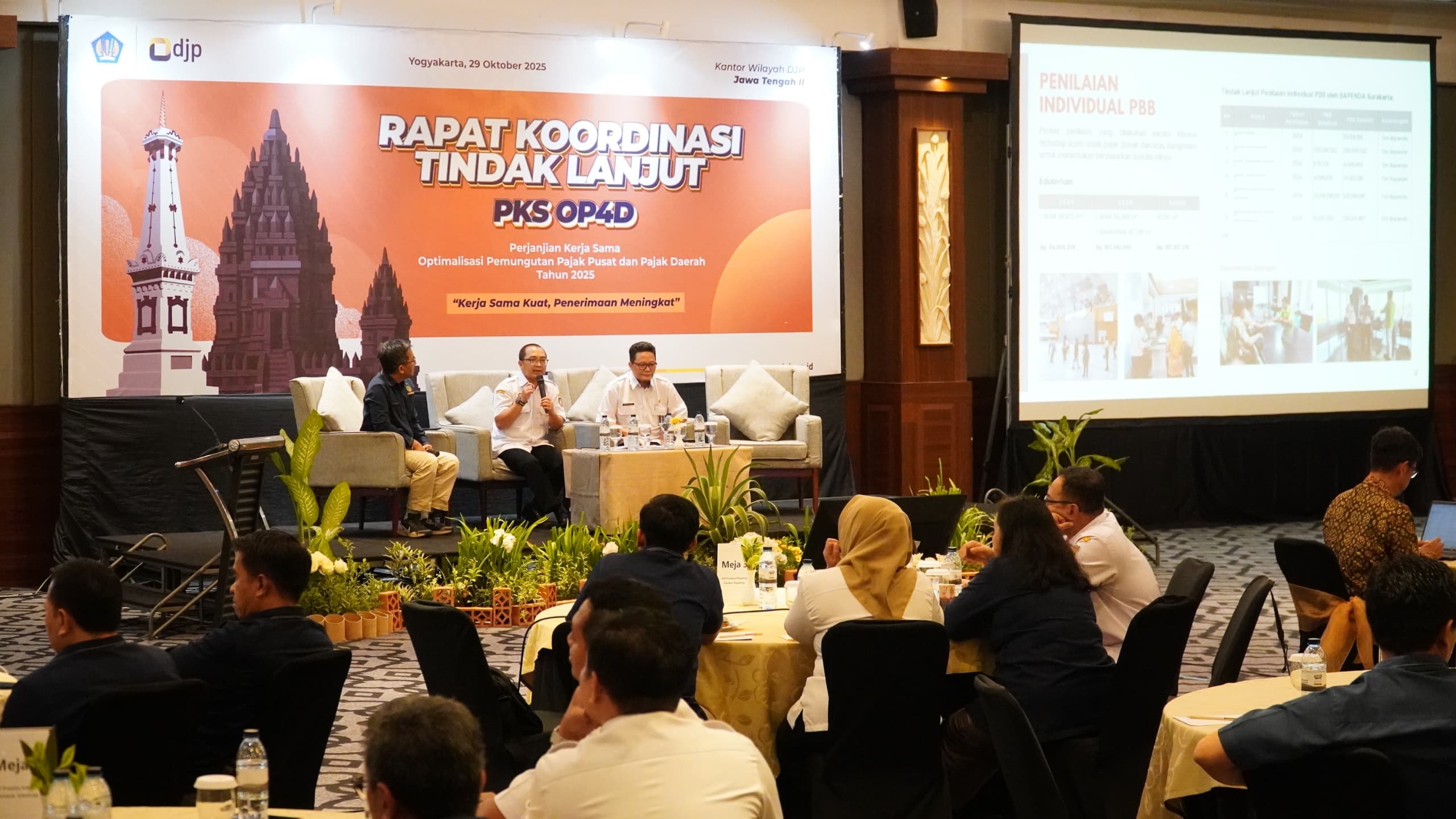 DJP Jateng II dan 17 Pemda Perkuat Data Pajak di Yogyakarta